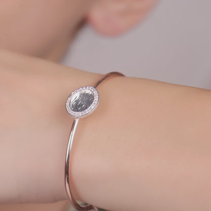 Lunara Pink Halo Bracelet